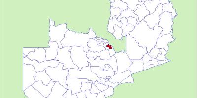 Bản đồ của ndola Zambia